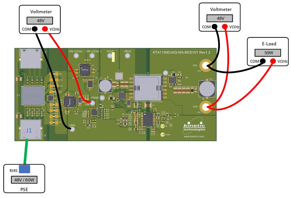 Location Circuit - Kinetic Technologies KTA1140 Evaluation Kit